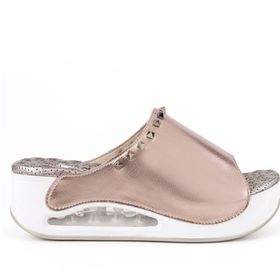 Muya Gema Platin Anatomik Air Max Tabanlı Kadın Terlik
