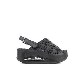 Muya Jambe 34221-001 Air-Max Taban Siyah Kadın Sandalet
