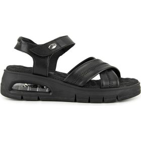 Muya Plivati Anatomik Air Max Tabanlı Siyah Kadın Sandalet