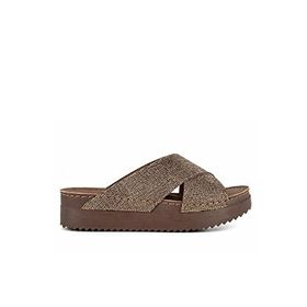 Muya Sling Bronz Kadın Terlik