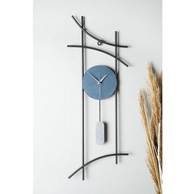 Muyika MDS R Ken Metal 75x30 cm Duvar Saati