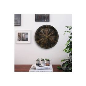 Muyika MYK1113 Oscurita Antica Oval Ön Kısım Eskitme 36 cm Duvar Saati