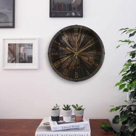 Muyika MYK1113 Oscurita Antica Oval Ön Kısım Eskitme 36 cm Duvar Saati