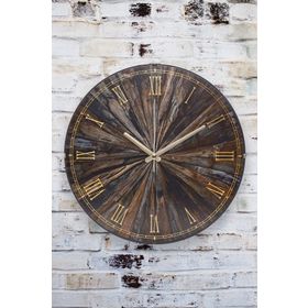 Muyika MYK1113 Oscurita Antica Oval Ön Kısım Eskitme 36 cm Duvar Saati