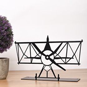 Muyika MYK1340 27x17 cm Metal Planör Masa Üstü Biblo