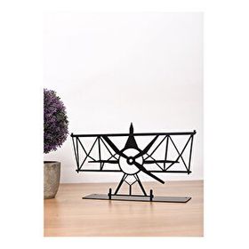 Muyika MYK1340 27x17 cm Metal Planör Masa Üstü Biblo