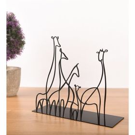 Muyika MYK1403 Giraffa 18x20 cm Metal Masa Üstü Biblo