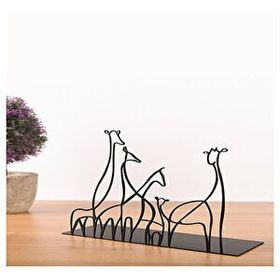 Muyika MYK1403 Giraffa 18x20 cm Metal Masa Üstü Biblo
