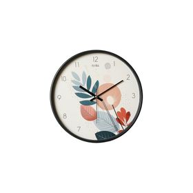 Muyika PDS-30 Iniziare Yapraklar Gerçek Cam 30 cm Duvar Saati
