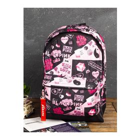 Muyoso Black Pink Sırt Çantası