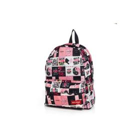 Muyoso Black Pink Sırt Çantası