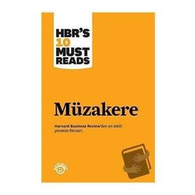 Müzakere - Harvard Business Review