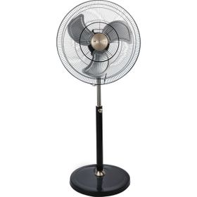 Muzeko MZK50 Plus 2 Salınımlı 3 Kanatlı 180 W Siyah Ayaklı Vantilatör