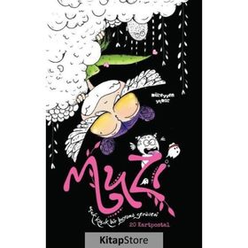 Muzi - Kartpostal Boyama Kitabı 20 Kartpostal - Müzeyyen Yılmaz