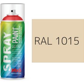 MxS RAL 1015 Açık Fildişi 400 ml Akrilik Sprey Boya
