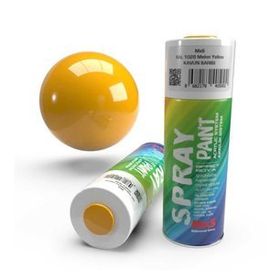 MxS RAL 1028 Kavun Sarı 400 ml Akrilik Sprey Boya