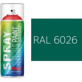 MxS RAL 6026 Opal Yeşil 400 ml Akrilik Sprey Boya