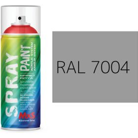 MxS RAL 7004 Sinyal Gri 400 ml Akrilik Sprey Boya