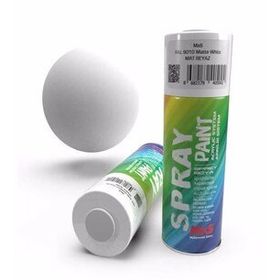 MxS RAL 9010 Mat Beyaz 400 ml Akrilik Sprey Boya