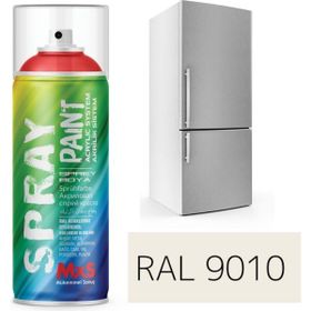 MxS RAL 9010 Mat Beyaz 400 ml Akrilik Sprey Boya