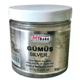 My Bake 50 gr Gümüş Yaldız