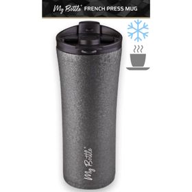 My Bottle 500 ml Siyah French Press Termos