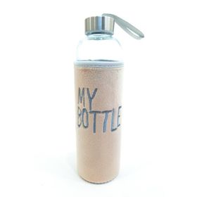 My Bottle 600 ml Vizon Peluş Kılıflı Matara