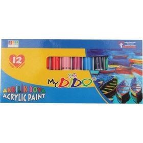 My Dido MY14 12 Renk 9 ml Tüp Akrilik Boya Set