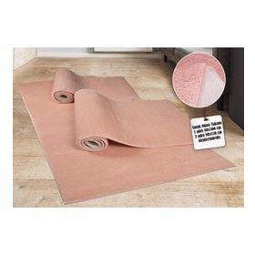 My Evilla Modern Dekoratif Halı Jel Kaymaz Taban Pembe Yatak Odası Halı Seti