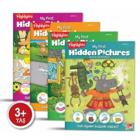 My First Hidden Pictures 4`lü Set Dikkat Atölyesi Yayınları