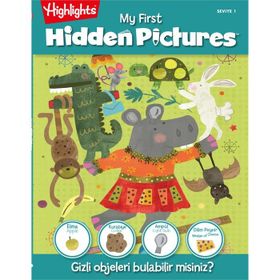 My First Hidden Pictures 4`lü Set Dikkat Atölyesi Yayınları