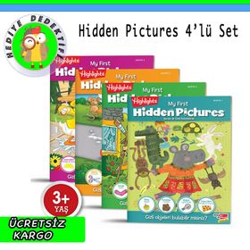 My First Hidden Pictures 4`lü Set Dikkat Atölyesi Yayınları