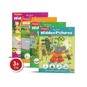 My First Hidden Pictures 4`lü Set Dikkat Atölyesi Yayınları