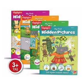My First Hidden Pictures 4`lü Set Dikkat Atölyesi Yayınları