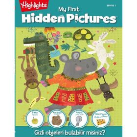 My First Hidden Pictures 4`lü Set Dikkat Atölyesi Yayınları