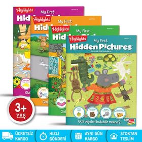 My First Hidden Pictures Benim İlk Gizli Resimlerim-Dikkat Atölyesi Yayınları