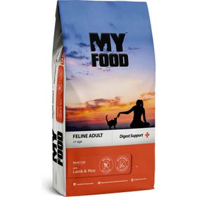 My Food Kuzu ve Pirinçli Yetişkin 1.5 kg Kuru Kedi Mama