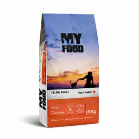 My Food Kuzulu Pirinçli Yetişkin 1.5 kg Kedi Maması