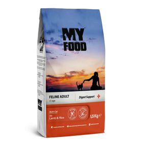 My Food Kuzulu Pirinçli Yetişkin 1.5 kg Kedi Maması