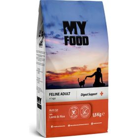 My Food Kuzulu Pirinçli Yetişkin 1.5 kg Kedi Maması