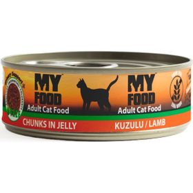 My Food Kuzulu Yetişkin Kedi 12x100 gr Yaş Mama