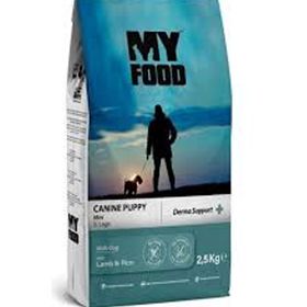 My Food Yetişkin Kuzulu Pirinçli 2.5 kg Mini Irk Kuru Köpek Mama