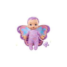 My Garden Baby HBH39 İlk Kelebek Bebeğim Mor Saçlı Bebek