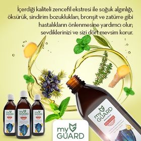 My Guard Kekik ve Zencefil Ekstresi İçeren 150 ml Şurup