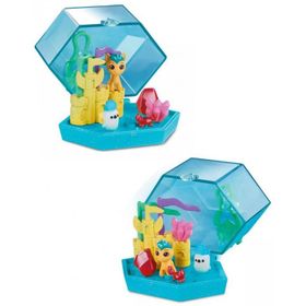 My Little Pony F5242 Dünya Sihri: Kristal Sürpriz Hitch Trailblazer Figür Anahtarlık
