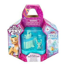 My Little Pony F5242 Dünya Sihri: Kristal Sürpriz Hitch Trailblazer Figür Anahtarlık