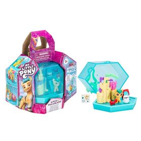 My Little Pony F5242 Dünya Sihri: Kristal Sürpriz Hitch Trailblazer Figür Anahtarlık
