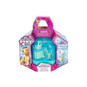 My Little Pony F5242 Dünya Sihri: Kristal Sürpriz Hitch Trailblazer Figür Anahtarlık
