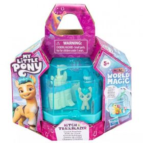 My Little Pony F5242 Dünya Sihri: Kristal Sürpriz Hitch Trailblazer Figür Anahtarlık