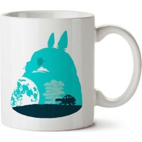 My Neighbor Totoro Sky With Catbus Baskılı Kupa